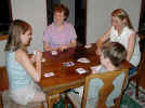Grandma, Kids, & Chris - August 2000