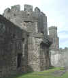 Conwy Castle Courtyard